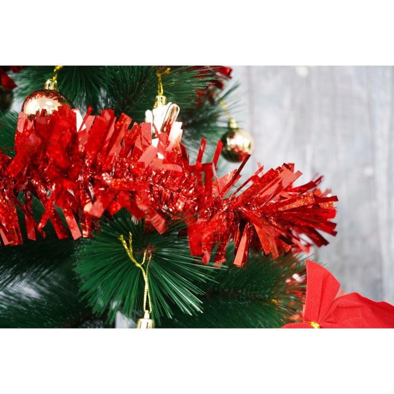 Beteala Craciun, Flippy, roșu, marimea: 2 m x 9 cm material:folie PVC, interior/exterior - vivimall.ro