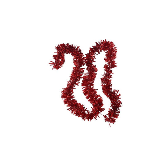 Beteala Craciun, Vivimall, roșu, marimea: 2 m x 9 cm material:folie PVC, interior/exterior - vivimall.ro