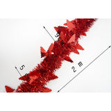 Beteala Craciun, Flippy, roșu, marimea: 2 m x 9 cm x 5 cm material:folie PVC, interior/exterior - vivimall.ro