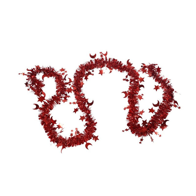 Beteala Craciun, Flippy, roșu, marimea: 2 m x 9 cm x 5 cm material:folie PVC, interior/exterior - vivimall.ro