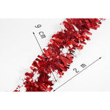 Beteala Craciun, Flippy, roșu, marimea:  2 m x 9 cm x 9 cm material:folie PVC, interior/exterior - vivimall.ro