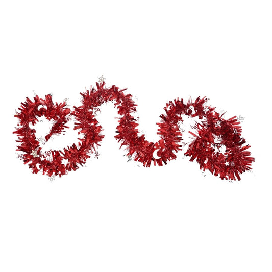 Beteala Craciun, Vivimall, roșu, marimea: 2 m x 9 cm x 9 cm material:folie PVC, interior/exterior - vivimall.ro