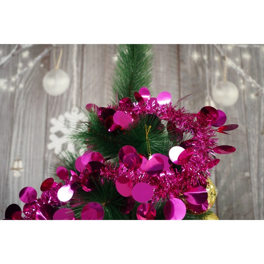 Beteala Craciun, Flippy, roz, marimea: 2 m x 11 cm material:folie PVC, interior/exterior - vivimall.ro