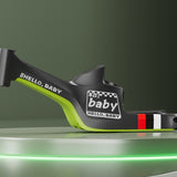 Bicicleta Multifunctionala pentru Copii, Flippy, 3 in 1 Bicicleta Troller Tricicleta, 2-6 ani, cu Roti Auxiliare, Ghidon si Scaun Reglabil, 93 x 78 x 43 cm, Negru Verde - vivimall.ro