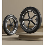 Bicicleta pentru Copii, Vivimall, Fara Pedale, Pentru 2-6 Ani, 2 Roti Silentioase, Sa Reglabila 43 - 58 cm, din Plastic si Fibra de Sticla, 88 x 56 x 43 cm, Negru - vivimall.ro