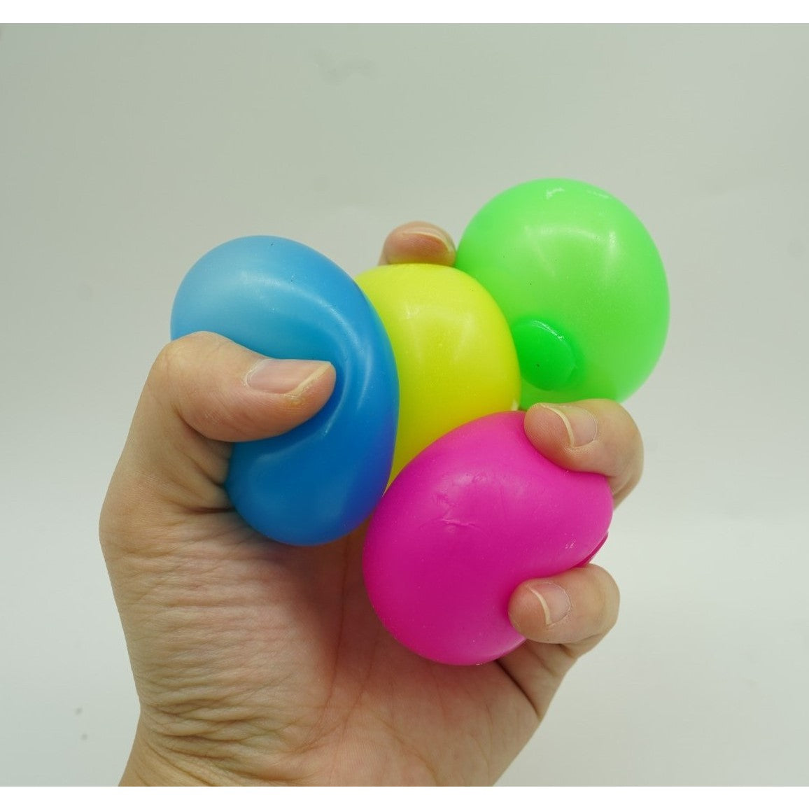 Bila Luminoasa Squishy ball, Lipicioasa, Anti-stress, Model mixt - vivimall.ro