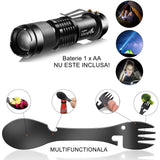Kit Supravietuire Multifuncional 40 De Instrumente Profesionale, Echipament De Prim-Ajutor, Drumetie, Camping - vivimall.ro