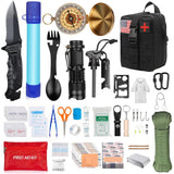 Kit Supravietuire Multifuncional 40 De Instrumente Profesionale, Echipament De Prim-Ajutor, Drumetie, Camping - vivimall.ro