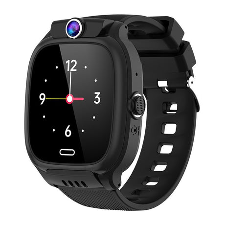 Ceas Smartwatch Flippy, Pentru Copii, Model Y36, cu Functie Telefon, 4G, Localizare LBS, Istoric Traseu, Monitorizare Spion, Apel Video, Rezistent la Apa, Negru - vivimall.ro