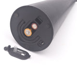 Ventilator Exterior, Flippy, Repelent pentru Muste/Tantari, Cablu USB, Slot Baterii, 9 x 9 x 20 cm, Negru