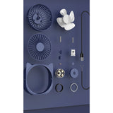 Mini Ventilator Birou Cu 3 Viteze | BreezeOne - vivimall.ro