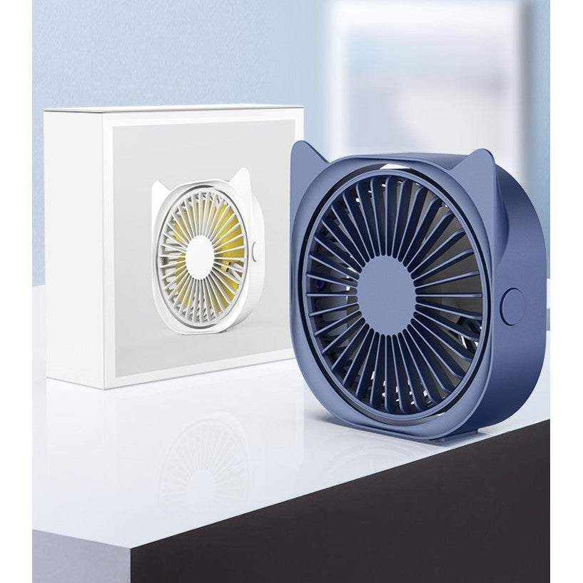 Mini Ventilator Birou Cu 3 Viteze | BreezeOne - vivimall.ro
