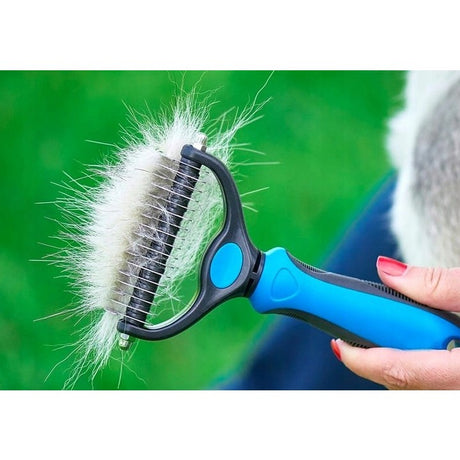 Pieptene Pentru Päƒrul De Animale, Dispozitiv De Ãžngrijire Cu Douäƒ Feè›E, Ãžndepäƒrtarea Päƒrului - vivimall.ro