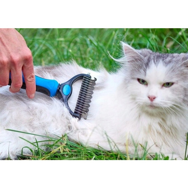 Pieptene Pentru Päƒrul De Animale, Dispozitiv De Ãžngrijire Cu Douäƒ Feè›E, Ãžndepäƒrtarea Päƒrului - vivimall.ro