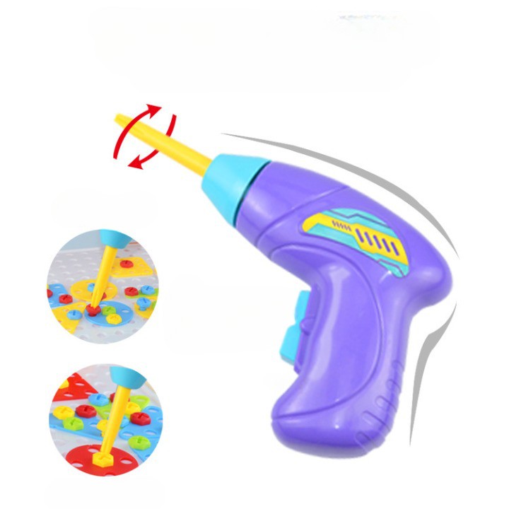 JUCARIE EDUCATIVA PENTRU COPII, FLIPPY, SET 207 PIESE, 6 IN 1, VALIZA CU BORMASINA, VERDE