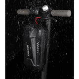 Borseta Pentru Bicicleta/Trotineta Spatiu De Depozitare, Antisoc, Waterproof, Cu Fermoar, 3L, Material Carbon Si Plastic Dur, Pentru Trotineta Electrica Scuter, Bicicleta - vivimall.ro