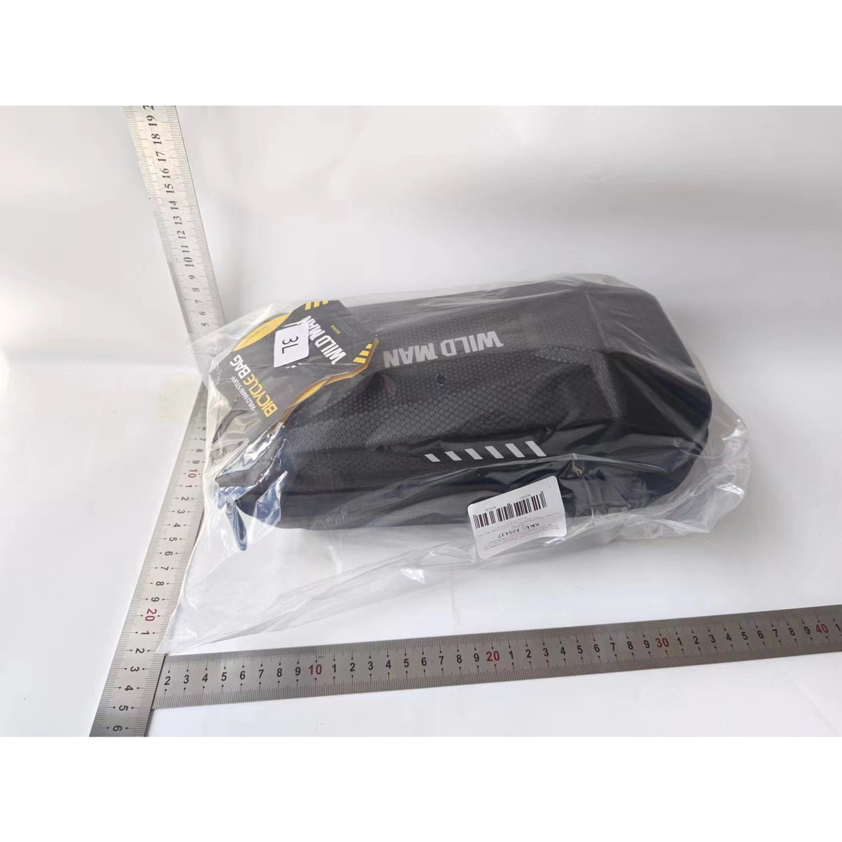 Borseta Pentru Bicicleta/Trotineta Spatiu De Depozitare, Antisoc, Waterproof, Cu Fermoar, 3L, Material Carbon Si Plastic Dur, Pentru Trotineta Electrica Scuter, Bicicleta - vivimall.ro
