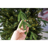 Brad Artificial bogat de Craciun Premium, Flippy, inaltime 2.10 m, Verde, suport metalic inclus, 1172 ramuri - vivimall.ro