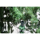 Brad artificial de Craciun, clasic bogat, inaltime 180 cm, 586 ramuri, Flippy, verde, suport metalic inclus - vivimall.ro