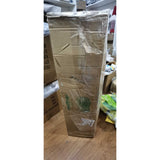 Brad Artificial de Craciun, Vivimall, 1.5 m inaltime, Verde, Pulverizat complet alb-tip zapada, Interior/ Exterior, Ramuri bogate, Resigilat - vivimall.ro