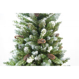 Brad Artificial de Craciun bogat, Flippy, 1.8 m inaltime, 918 ramuri verzi inzapezite, Verde, Decorat, Interior/ Exterior - vivimall.ro