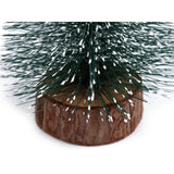Brad Artificial De Craciun, Ornament Pentru Masa, Pe Suport Lemn, 40 Cm Inaltime
