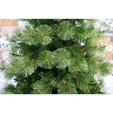 Brad artificial de Craciun tip pin, Bogat Premium, inaltime 240 cm, 1420 ramuri, Flippy, verde, suport metalic inclus - vivimall.ro