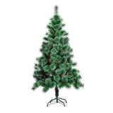 Brad Artificial De Craciun Tip Pin Nins, Pentru Interior/Exterior, Inaltime 120 Cm, Suport Metalic Inclus