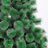 Brad artificial de Craciun tip pin nins, pentru interior/exterior, inaltime 180 cm, Flippy, verde, suport metalic inclus - vivimall.ro