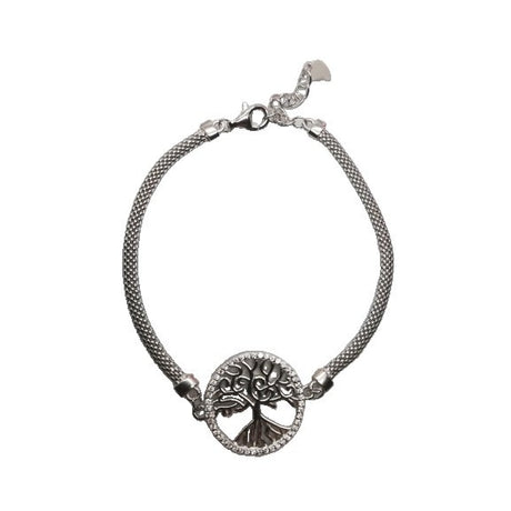 Bratara Argint 925 Copac Cu Zirconii - vivimall.ro