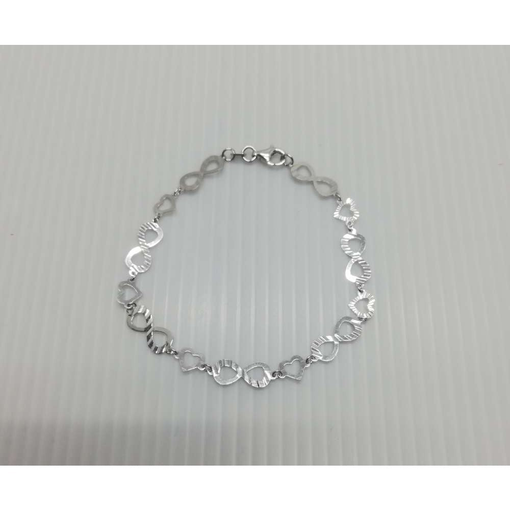 Bratara Argint 925 Cu Infinit Si Inima - vivimall.ro