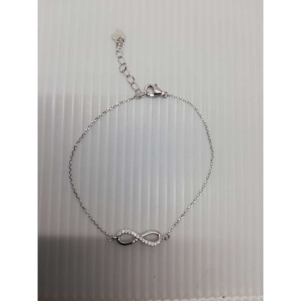 Bratara Argint 925 Infinit Cu Zirconii - vivimall.ro