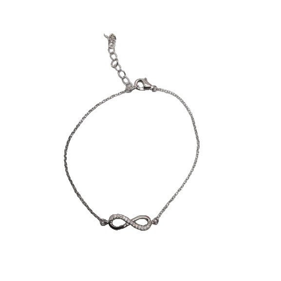 Bratara Argint 925 Infinit Cu Zirconii - vivimall.ro