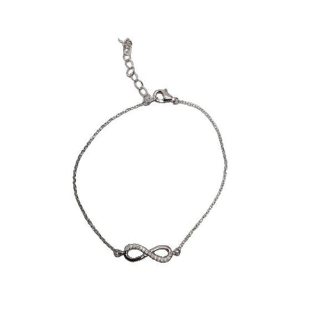 Bratara Argint 925 Infinit Cu Zirconii - vivimall.ro