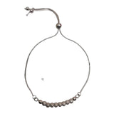 Bratara Argint 925 Tip Sarpe Cu Bile Reglabila - vivimall.ro