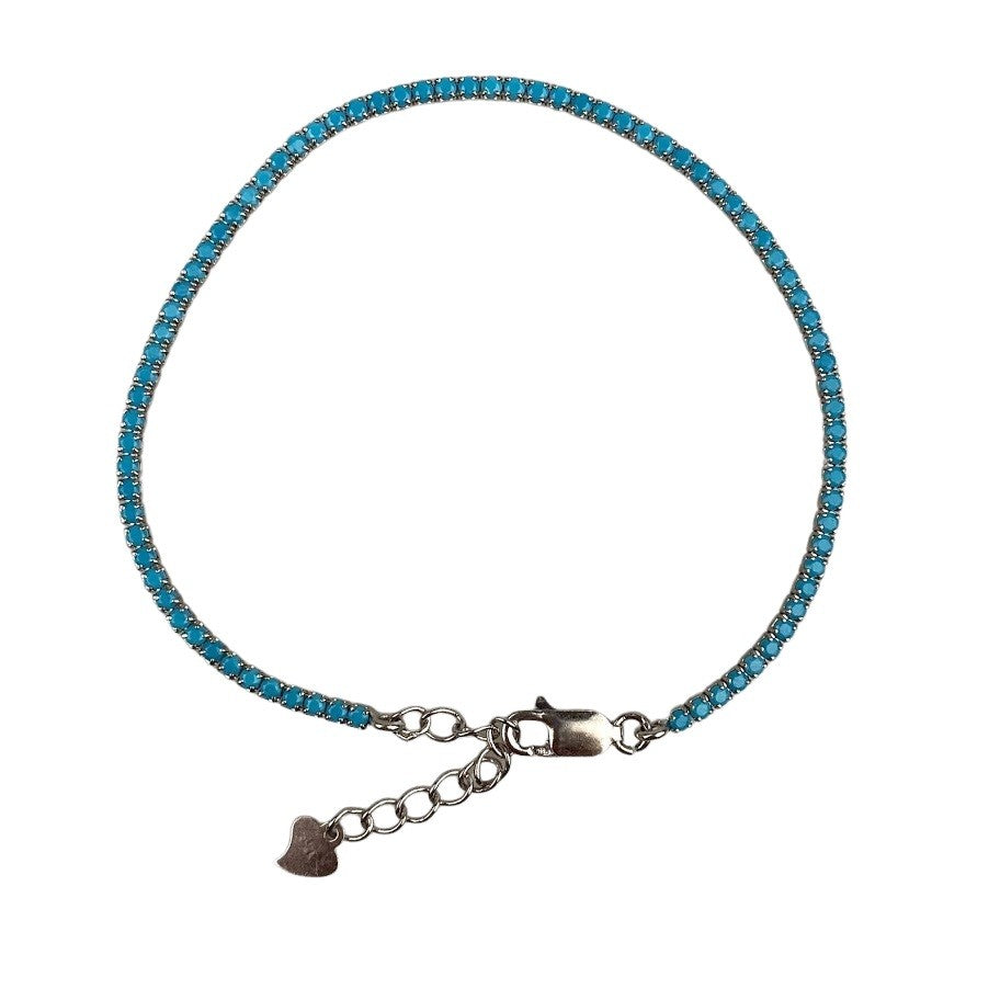 Bratara Argint 925 Tip Tenis Cu Zirconii