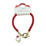 Martisor Bratara Aurie Jolie Buburuza pe Floare - vivimall.ro