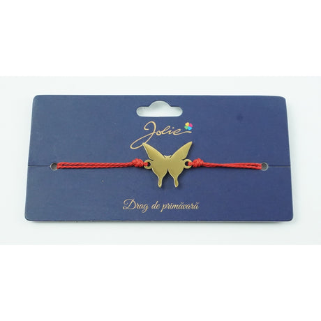 Bratara Aurie Inox Fluturas - vivimall.ro