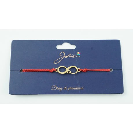 Bratara Aurie Inox Infinit cu Inima - vivimall.ro