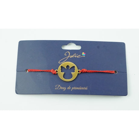 Bratara Aurie Inox Ingeras in Banut - vivimall.ro