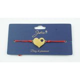 Bratara Aurie Inox Inima Decupata - vivimall.ro