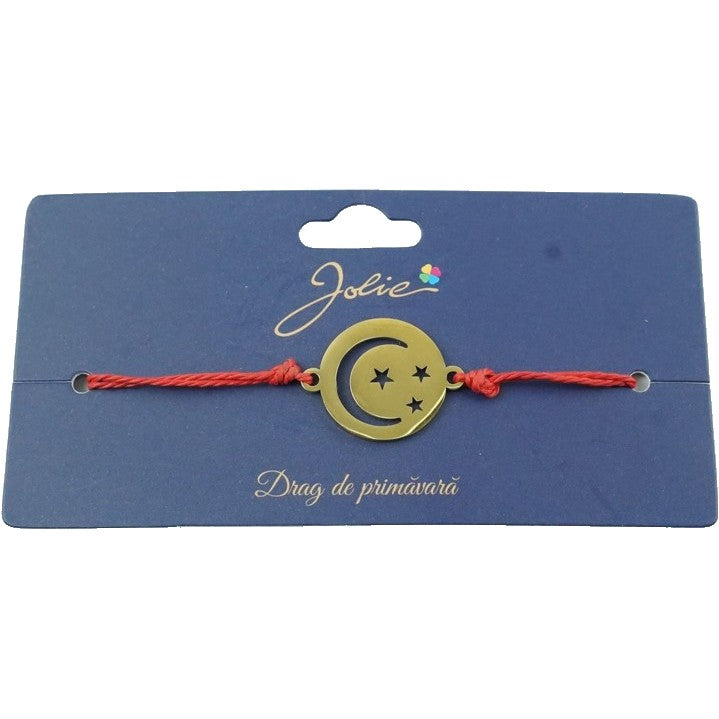 Brățară Aurie Inox Semilună | Jolie