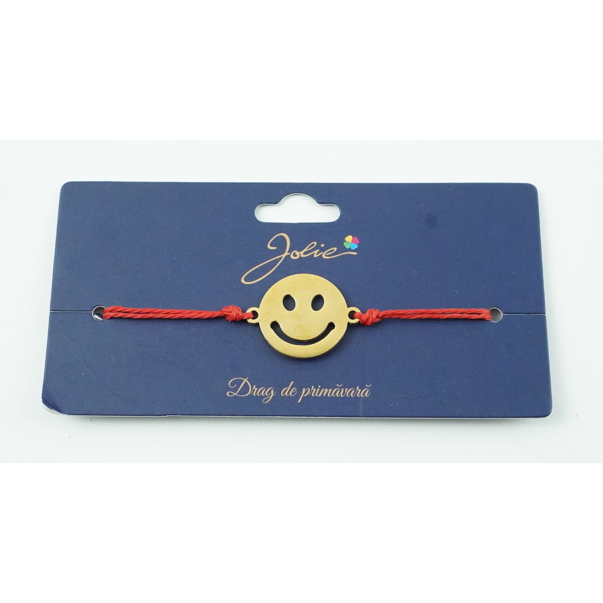 Brățară Aurie Inox Smiley Face | Jolie