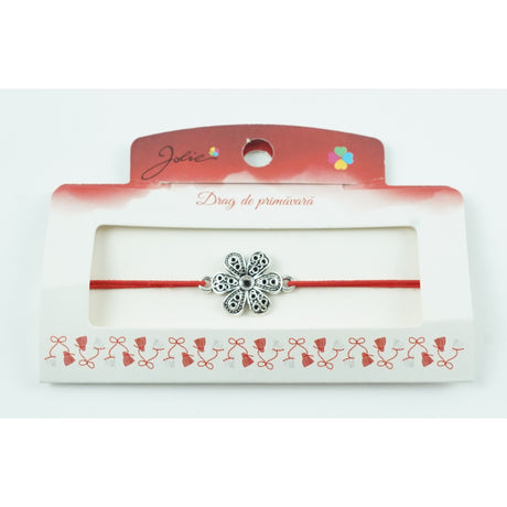 Bratara cu 2 Noduri Elastica Floare - vivimall.ro