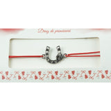 Brățară Jolie 2 Noduri Elastică Potcoavă Trifoi | JolieJewels