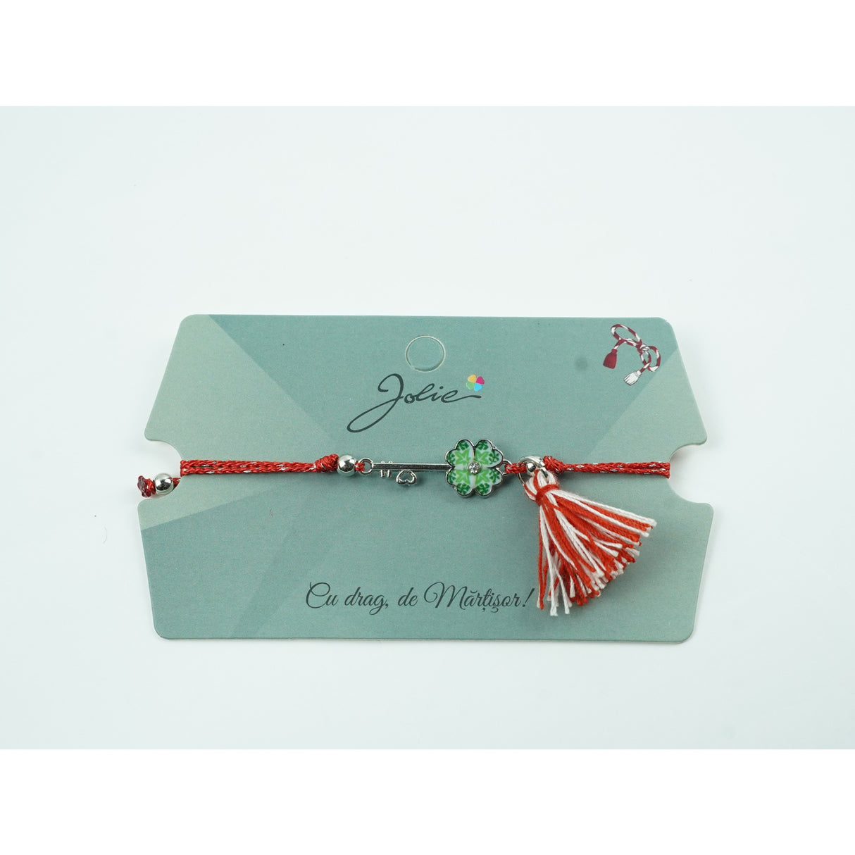 Bratara Jolie cu Ciucure Trifoi Cheita - vivimall.ro