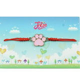 Bratara Jolie cu Impletitura pentru Copii Animal Footprint - vivimall.ro