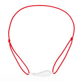 Bratara Snur Reglabil, Argint 925, Aripa Cu Pietre, Jolie Silver, 0.9 G - vivimall.ro