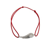 Bratara Snur Reglabil, Argint 925, Aripa Cu Pietre, Jolie Silver, 0.9 G - vivimall.ro