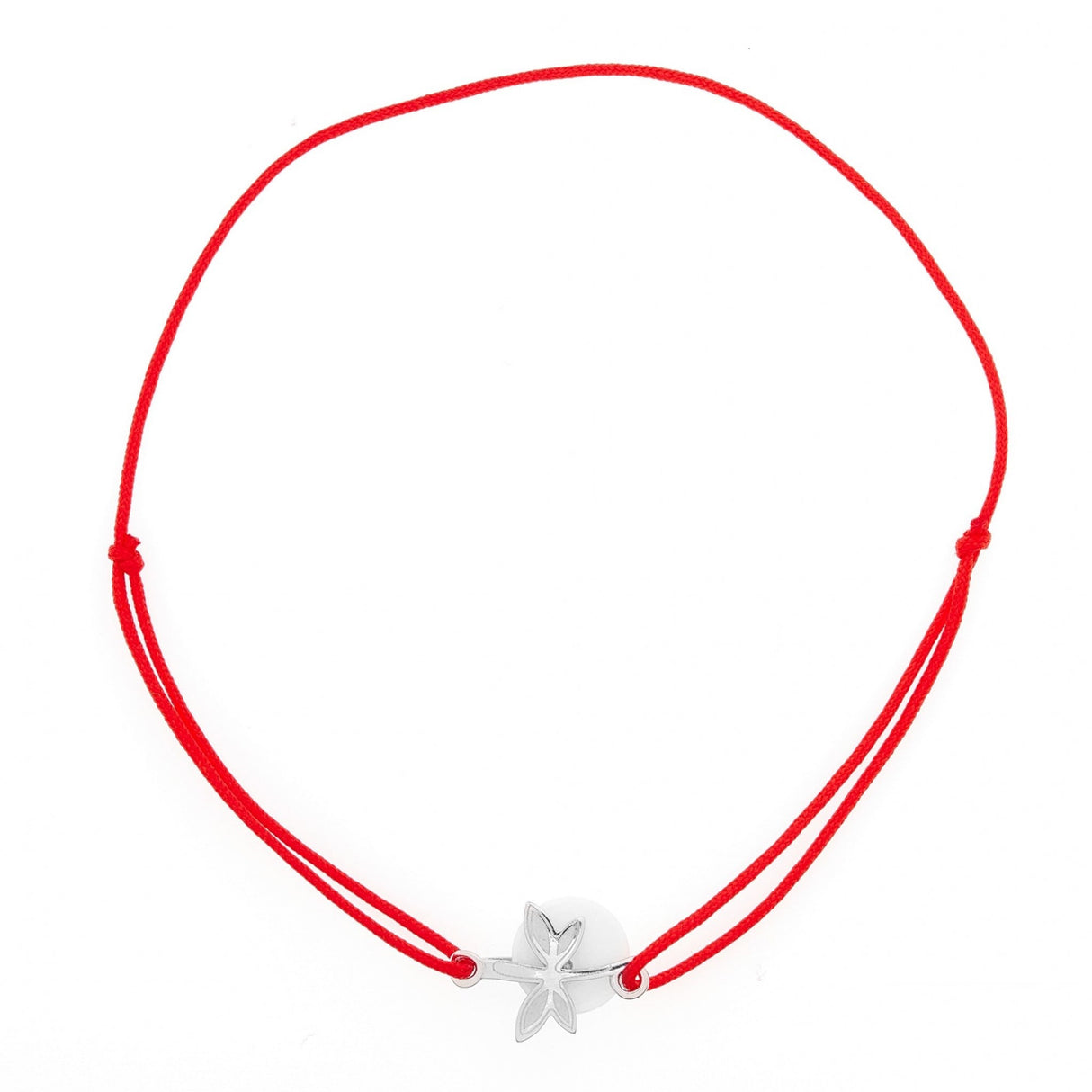 Bratara Cu Nod Dublu Argint 925, Libelula Cu Sidef - vivimall.ro